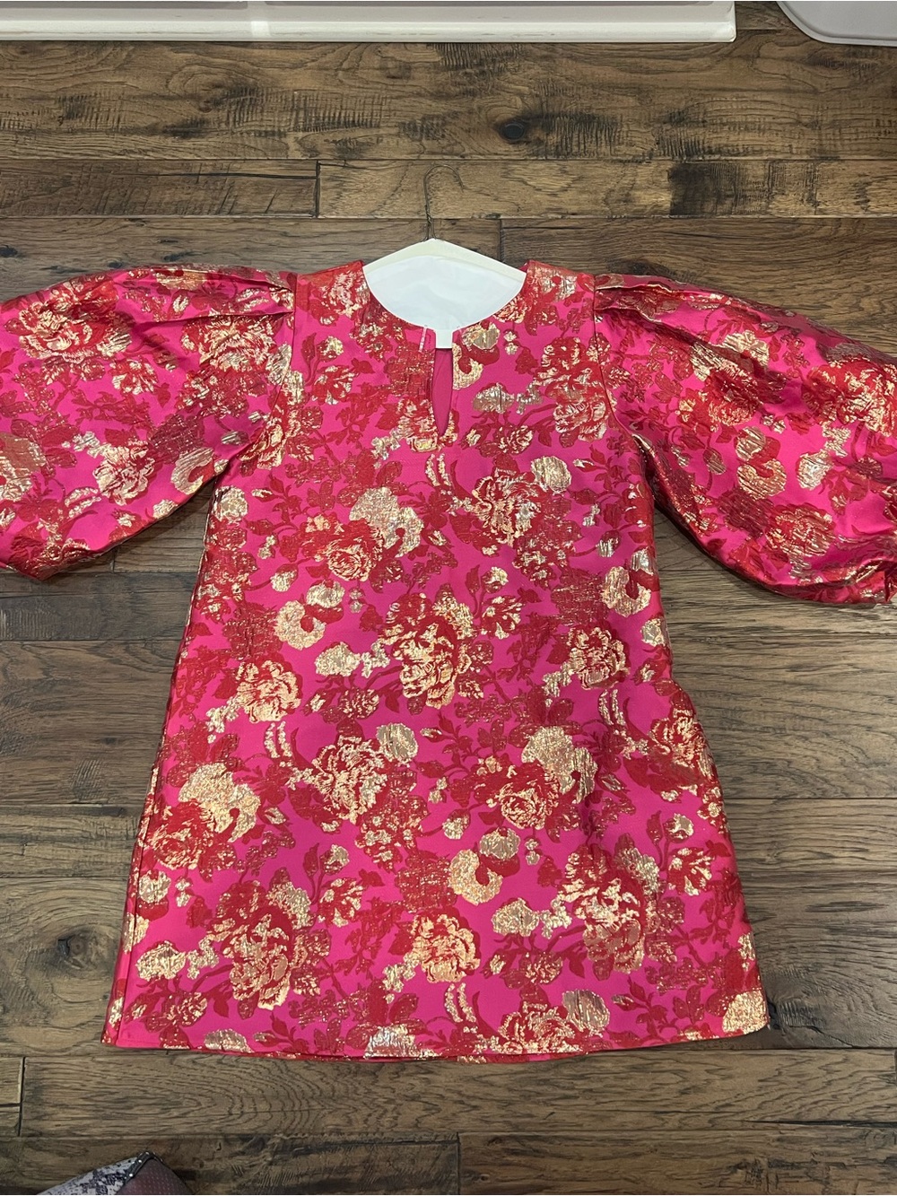 Women’s Pink and Gold Dress